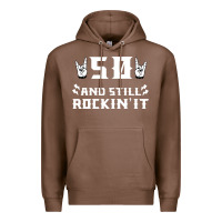 Chestnut 50 birthday rock whitw Premium Hoodie - Bettercallsaul