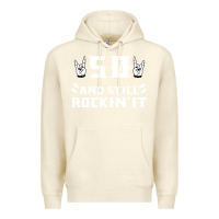 Sandshell 50 birthday rock whitw Premium Hoodie - Bettercallsaul