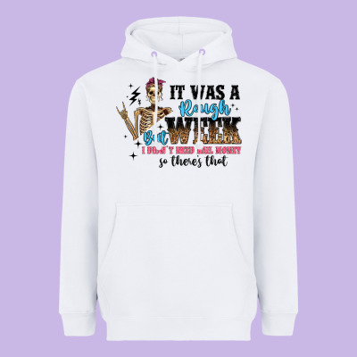 It Was A Rough Week But I Didn T Need Bail Money S Heavyweight Hoodie Designed By Artiststas