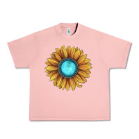 Salmon sunflower gemstone Urban Heavy Tee - JahusDesignShop