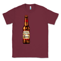 Burgundy red beer bottle Classic Tee - AdoDesignShop