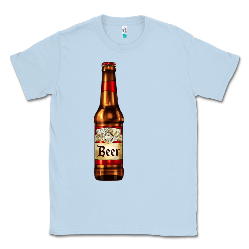 Red Beer Bottle Classic Tee by AdoDesignShop | Teevron