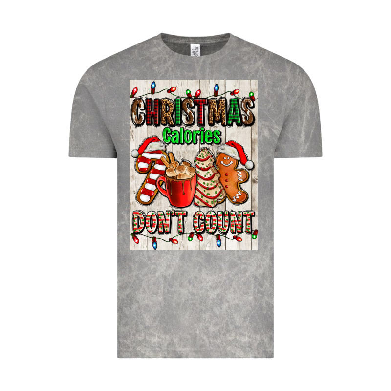 Christmas Calories Dont Count Vintage Tee by AdoDesignShop | Teevron