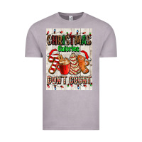 Vintage Zinc Christmas calories dont count Vintage Tee - AdoDesignShop
