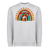 Firefighter Gnomes Rainbow Heavyweight Sweatshirt | Teevron