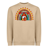 Mushroom firefighter gnomes rainbow Heavyweight Sweatshirt - Artiststas