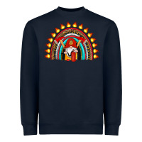 Navy firefighter gnomes rainbow Heavyweight Sweatshirt - Artiststas
