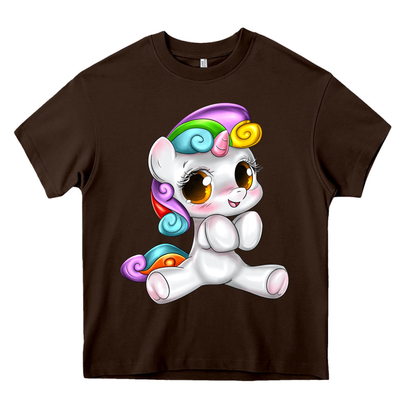 Pride Cute Unicorn Heavy Core Tee by texasbilliewilder | Teevron