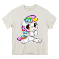 Cream pride cute unicorn Heavy Core Tee - texasbilliewilder