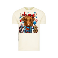 Vintage Arctic oh my stars 4th of july shaggy cow Vintage Tee - Jasminsmagicworld