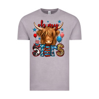 Vintage Zinc oh my stars 4th of july shaggy cow Vintage Tee - Jasminsmagicworld