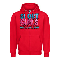 Red girls god only lets things grow until theyre Zipper Hoodie - MaliasSmallBusiness
