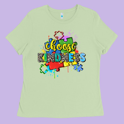 Choose Kindness Ladies Tee Designed By Zillion Design Studio
