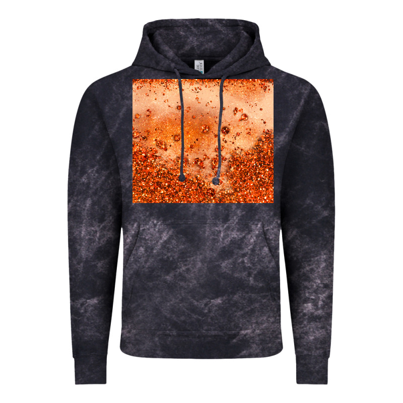 Orange Glitter Tumbler Vintage Hoodie by JahusDesignShop | Teevron