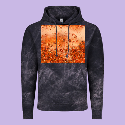 Orange Glitter Tumbler Vintage Hoodie Designed By Jahusdesignshop