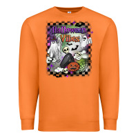 Carrot halloween vibes Premium Sweatshirt - BarkalooDesign