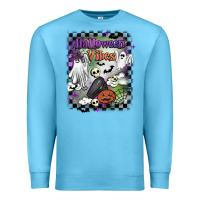 Ocean Blue halloween vibes Premium Sweatshirt - BarkalooDesign