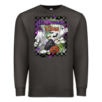 Smoke halloween vibes Premium Sweatshirt - BarkalooDesign