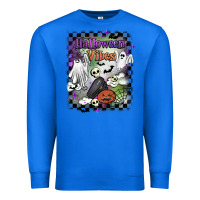 True Royal halloween vibes Premium Sweatshirt - BarkalooDesign