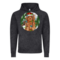Vintage Black Toy Poodle And Farm Vintage Hoodie - RanaPortraitStore