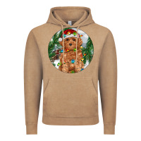 Vintage Coffee Toy Poodle And Farm Vintage Hoodie - RanaPortraitStore