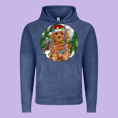 Toy Poodle And Farm Vintage Hoodie Designed By Ranaportraitstore