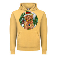 Vintage Mustard Toy Poodle And Farm Vintage Hoodie - RanaPortraitStore