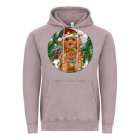 Vintage Zinc Toy Poodle And Farm Vintage Hoodie - RanaPortraitStore