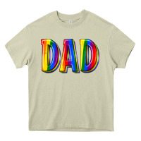 Mossy pride dad Heavy Core Tee - texasbilliewilder