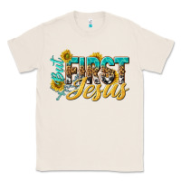 Natural but first jesus Classic Tee - NancyCooperArtShop