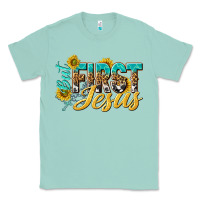 Seafoam but first jesus Classic Tee - NancyCooperArtShop