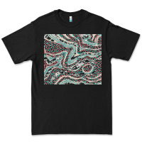 Black pink and turquoise cowhide and leopard Premium Tee - RanaPortraitStore