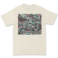 Bone pink and turquoise cowhide and leopard Premium Tee - RanaPortraitStore