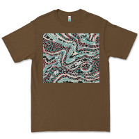 Cacao pink and turquoise cowhide and leopard Premium Tee - RanaPortraitStore