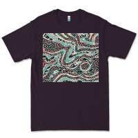 Plum pink and turquoise cowhide and leopard Premium Tee - RanaPortraitStore