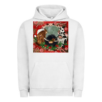 Pigment Lunar Rock christmas heifer cow  gnomies Urban Hoodie - CowGirlArtShop