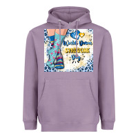 Lavender world down syndrome day Heavyweight Hoodie - Artiststas