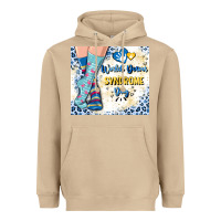 Mushroom world down syndrome day Heavyweight Hoodie - Artiststas