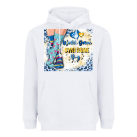 White world down syndrome day Heavyweight Hoodie - Artiststas