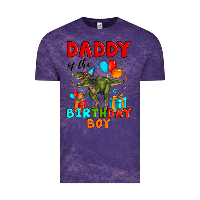 Daddy Of The Birthday Boy T Rex Vintage Tee by Artiststas | Teevron