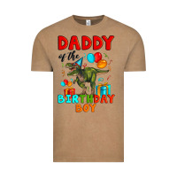 Vintage Coffee daddy of the birthday boy t rex Vintage Tee - Artiststas
