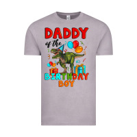 Vintage Zinc daddy of the birthday boy t rex Vintage Tee - Artiststas