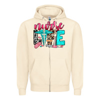 Sandshell nurse life Zipper Hoodie - NancyCooperArtShop