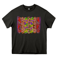 Asphalt mardi gras crawfish brushstrokes Heavy Core Tee - Artiststas