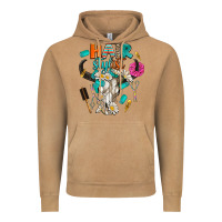 Vintage Camel bullskull hairstlist Vintage Hoodie - AdoDesignShop