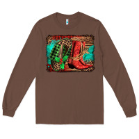 Chestnut country boots Christmas Long Sleeve Tee - Jasminsmagicworld
