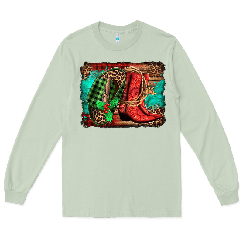 Country Boots Christmas Long Sleeve Tee by Jasminsmagicworld | Teevron