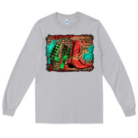 Moon Dust country boots Christmas Long Sleeve Tee - Jasminsmagicworld