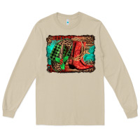 Mushroom country boots Christmas Long Sleeve Tee - Jasminsmagicworld