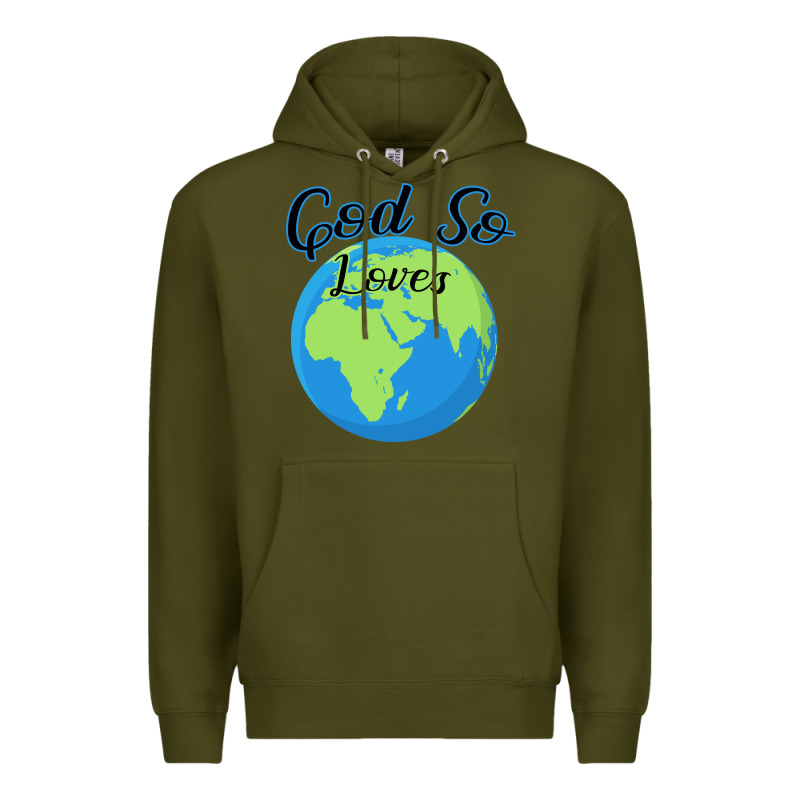 God So Loves Premium Hoodie by Bettercallsaul | Teevron